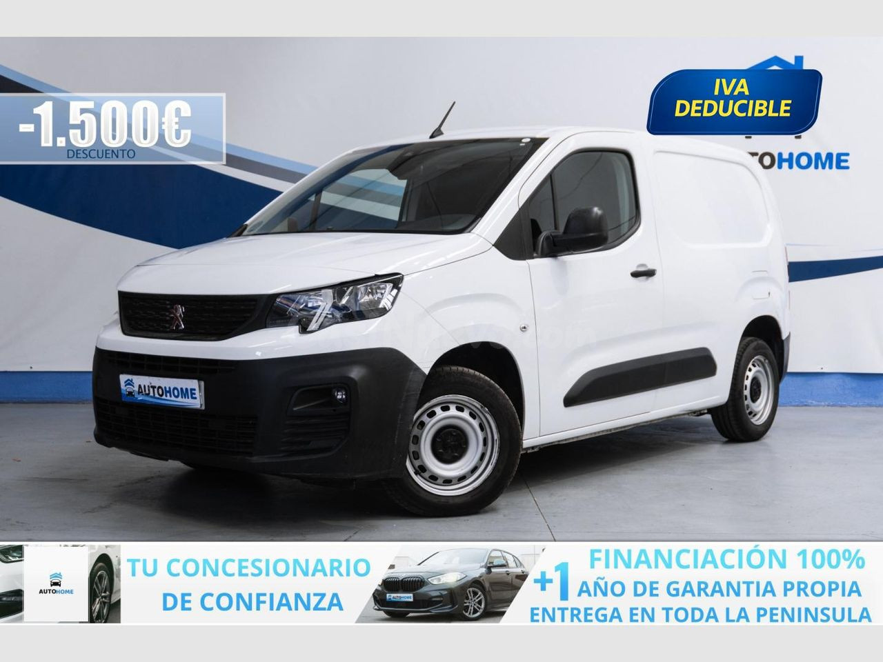 PEUGEOT Partner Premium Standard 600kg BlueHDi