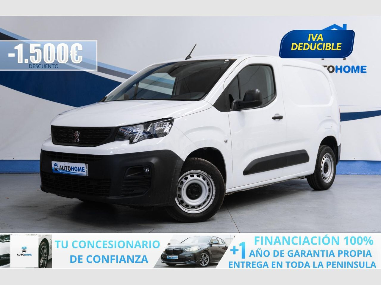 PEUGEOT Partner Pro Standard 600kg BlueHDi