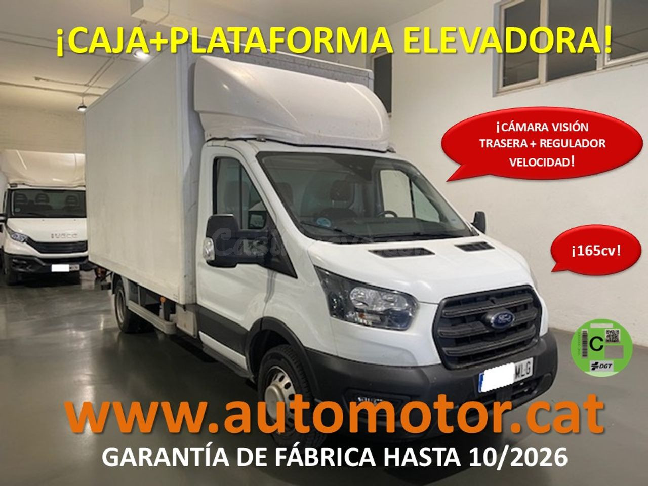 Ford Transit FT 350 L3 Trend 2.0 EcoBlu165cv PLATAFORMA ELEVADORA
