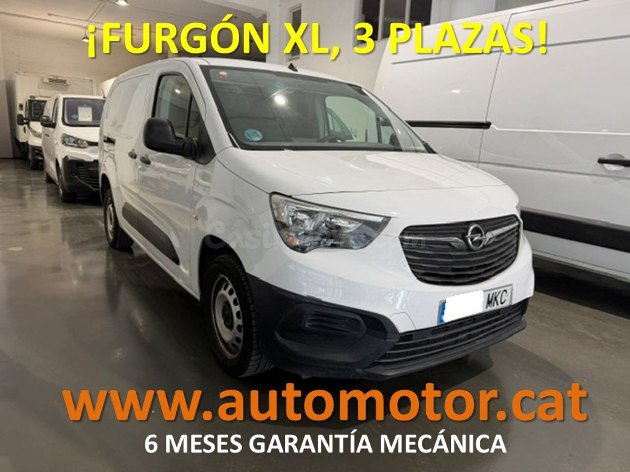 Opel Combo Cargo Furgón Cargo XL 1000KG 1.5 S&S MT 100CV (3 plazas)