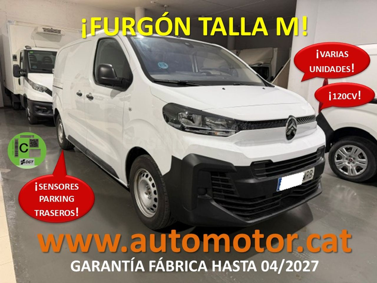 Citroën Jumpy Furgón Talla M BlueHDi 120 S&S