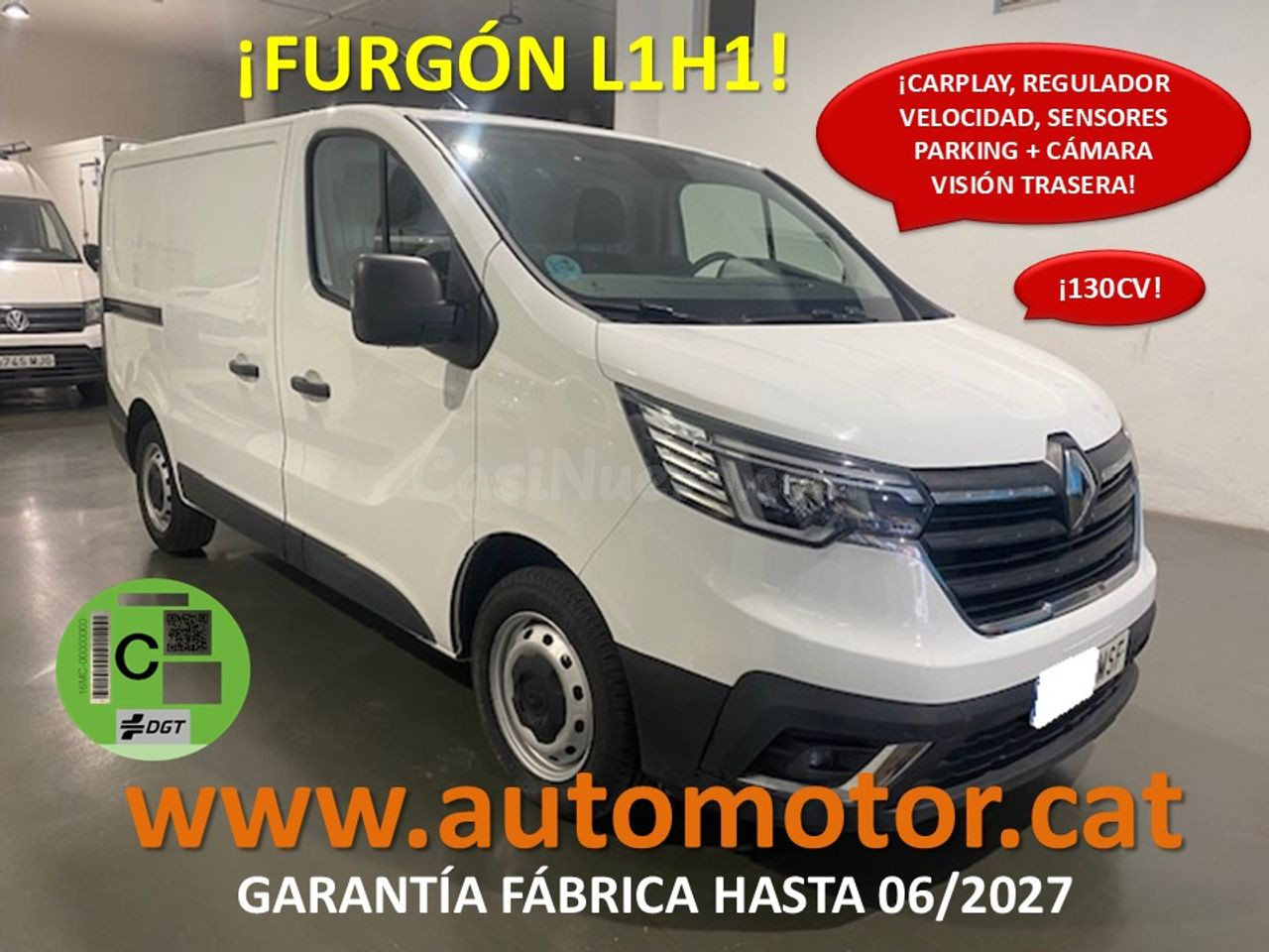 Renault Trafic Furgon L1H1 Blue dCi 130 CV