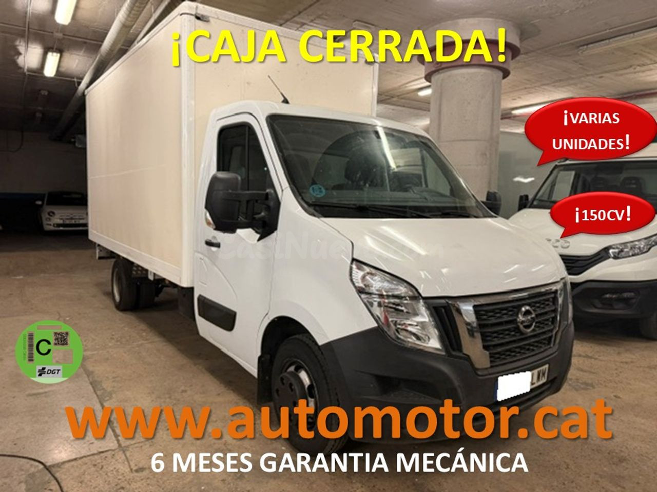 Nissan Interstar Caja Cerrada 2,3 DCI 107KW RWD Optima 150cv