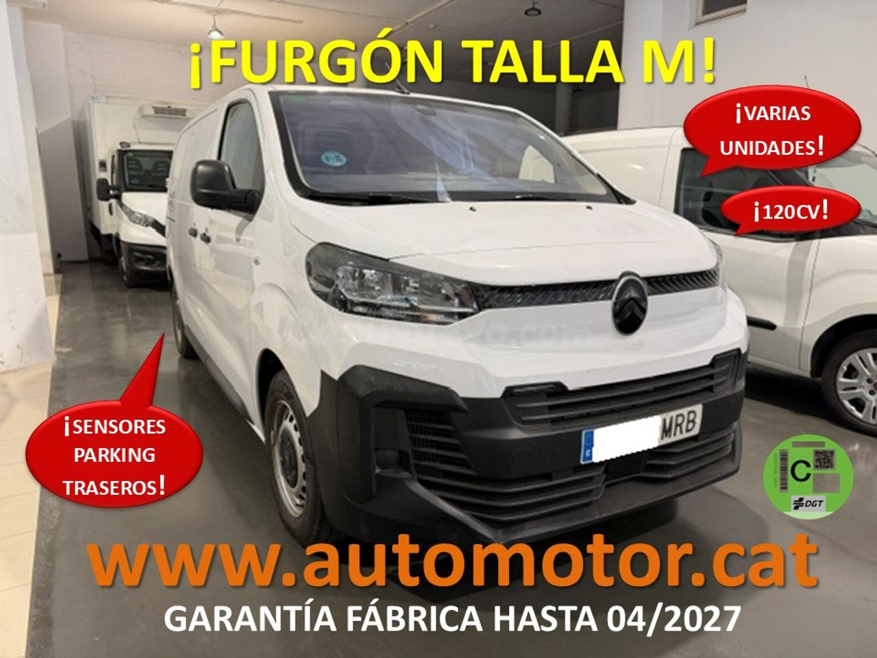 Citroën Jumpy Furgón Talla M BlueHDi 120 S&S