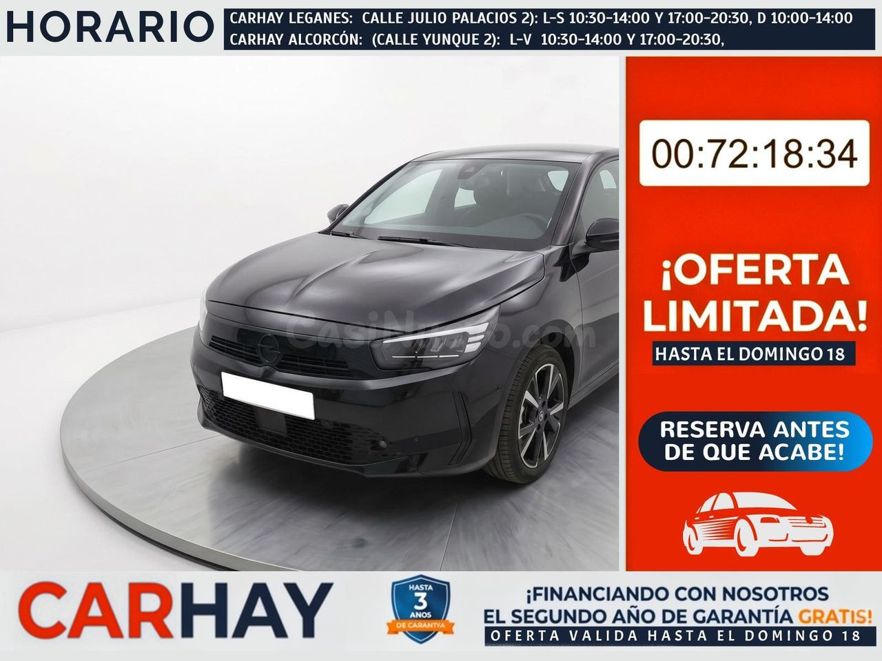 Opel Corsa 1.2T XHL 100CV - Stock Nuevo en Alcorcón