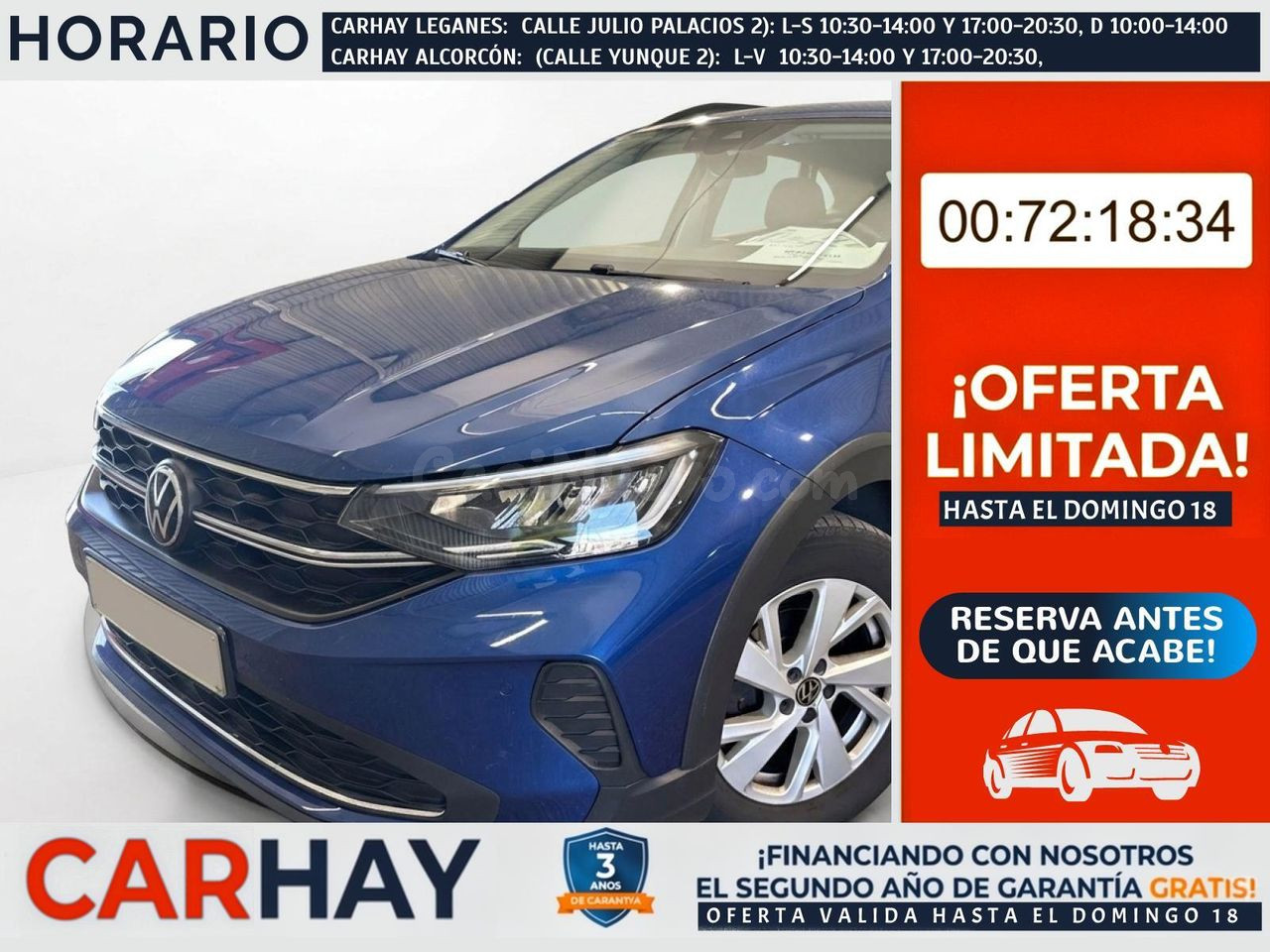 VOLKSWAGEN TAIGO 1.0 TSI 110 CV Life Business DSG7