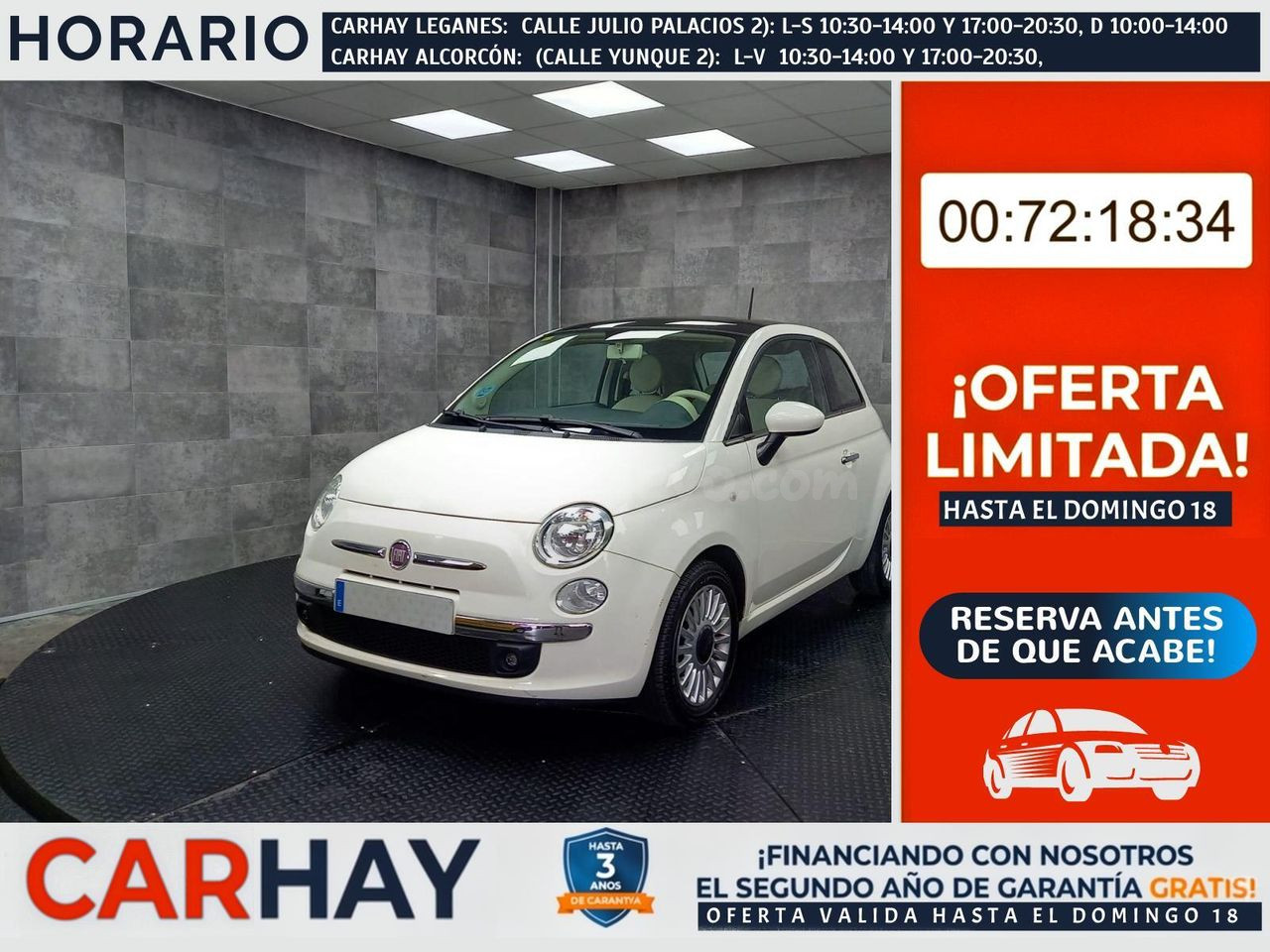 FIAT 500 1.2 69cv