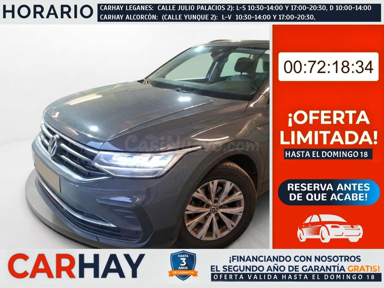 VOLKSWAGEN TIGUAN 2.0 TDI 150 CV Life Business DSG7