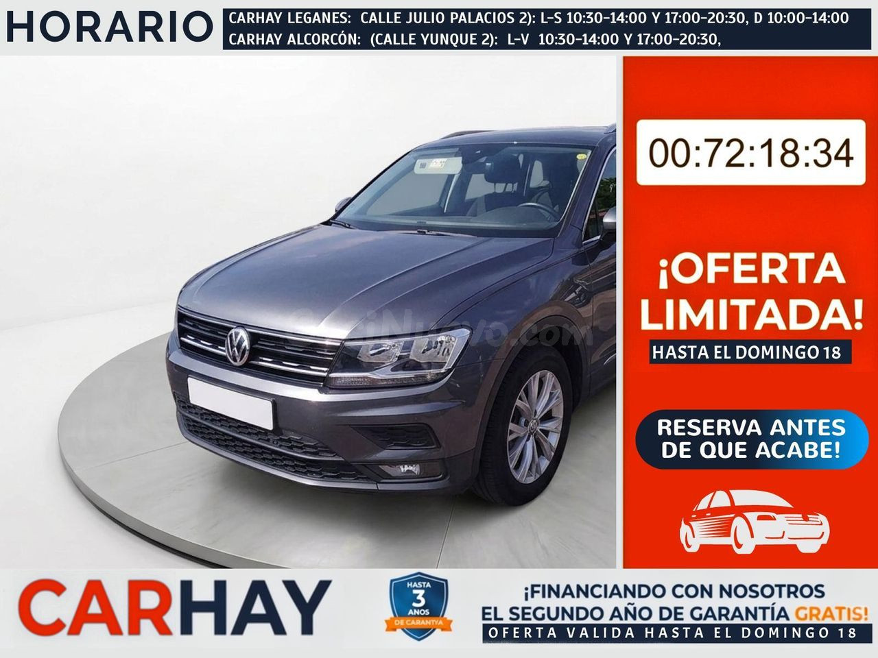 VOLKSWAGEN TIGUAN Edition 2.0 TDI 110kW (150CV)