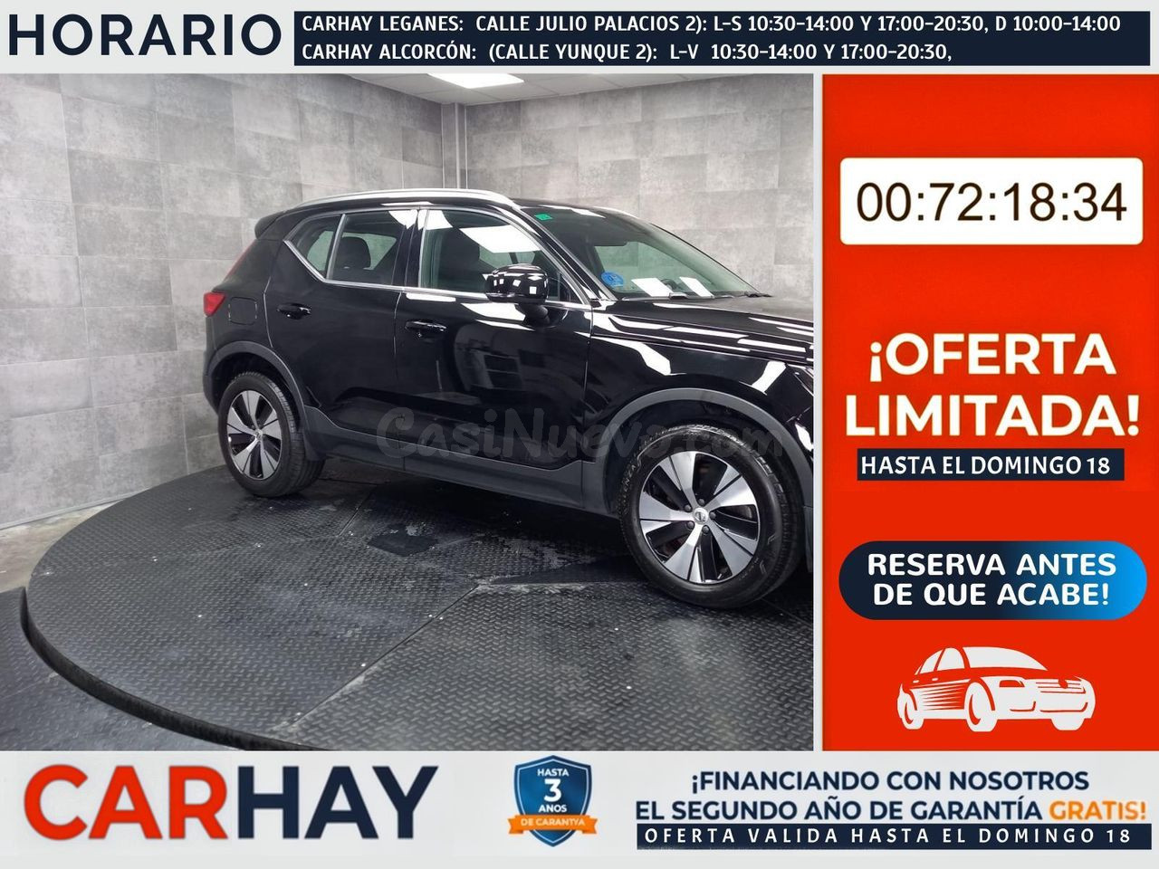VOLVO XC40 1.5 T4 Recharge PHEV Essential Auto