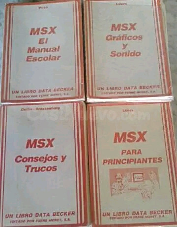 MSX: Libros de consulta