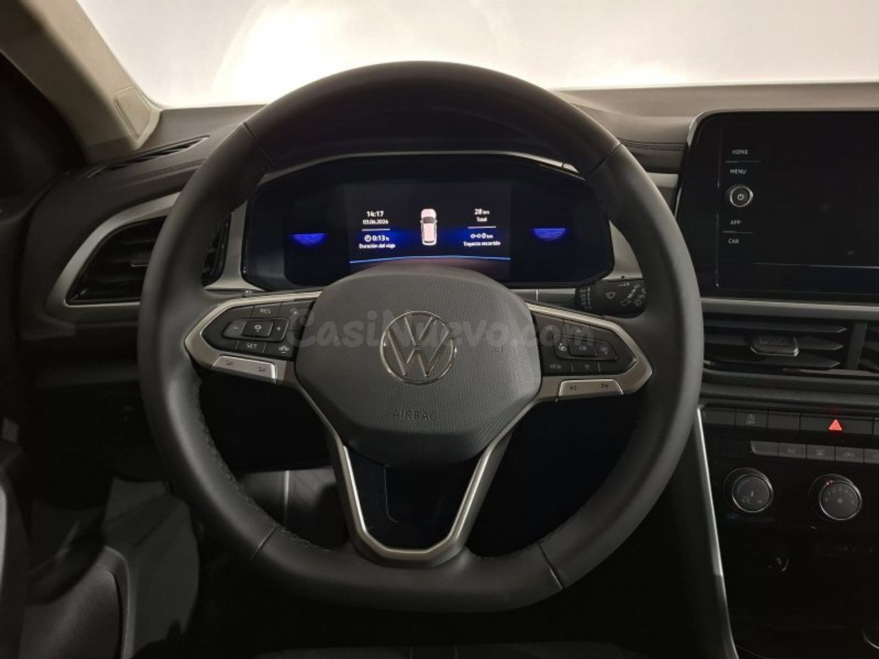 Volkswagen T-Roc Ocasión 2023 Blanco Canarias 17.990€ - foto 5
