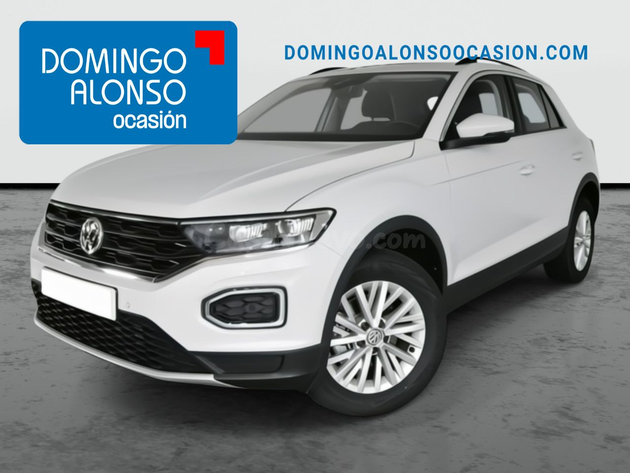 Volkswagen T-Roc Ocasión 1.0 TSI 110CV Canarias - Blanco 30K km