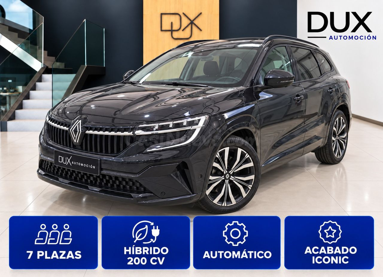 Renault Espace iconic E-Tech full hybrid 146 kW