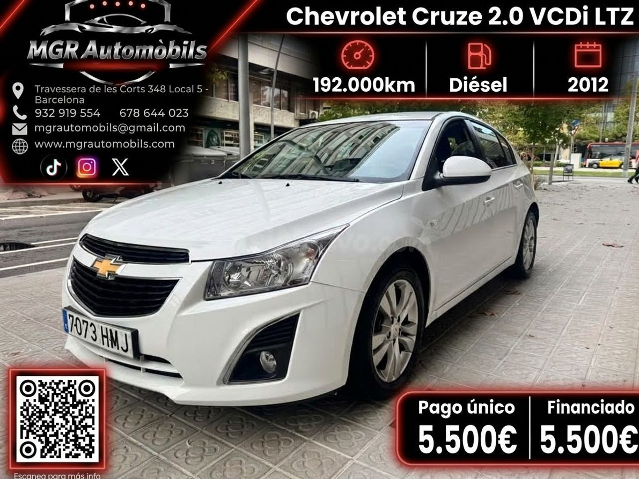 Chevrolet Cruze 2.0 VCDi LTZ