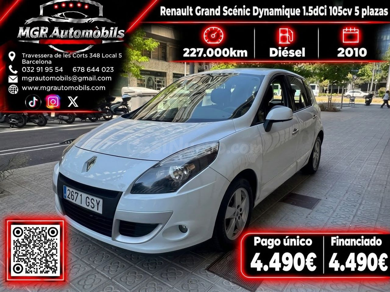 Renault Grand Scénic Dynamique 1.5dCi 105cv 5 plazas