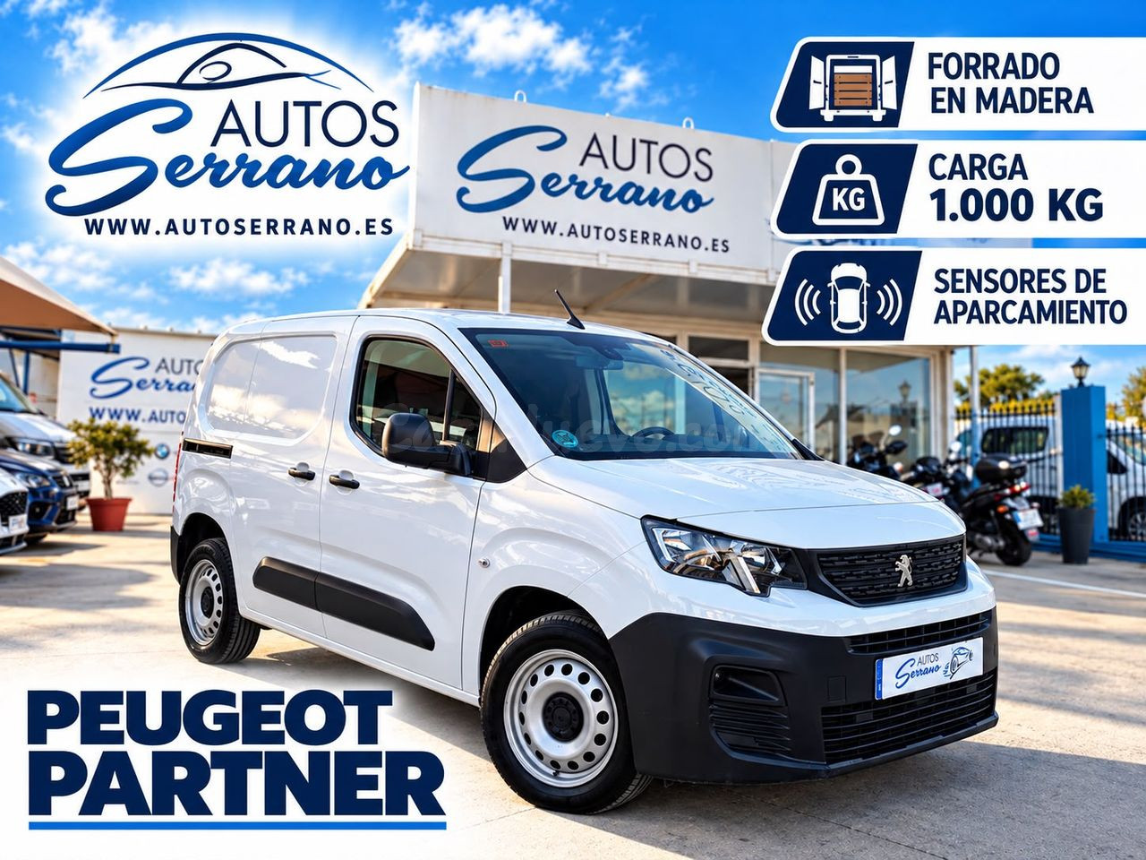 Peugeot Partner STANDARD 1000KG BLUEHDI 73 KW 100CV