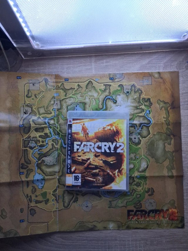 Far Cry 2 PS3 con mapa