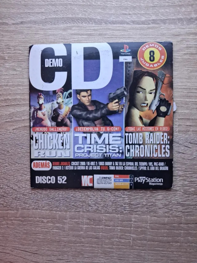 CD DEMO 52 PlayStation Compilacion