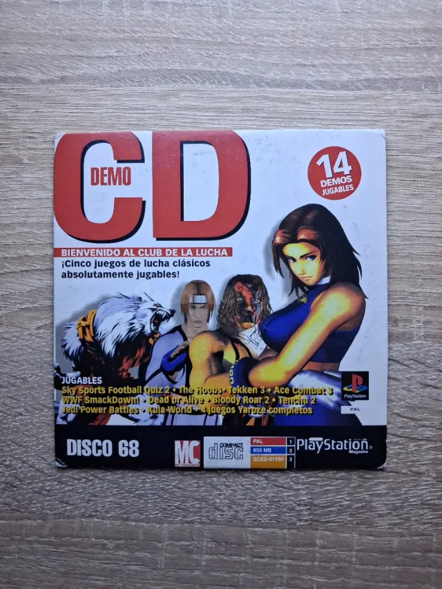 CD DEMO DISCO 68 PlayStation