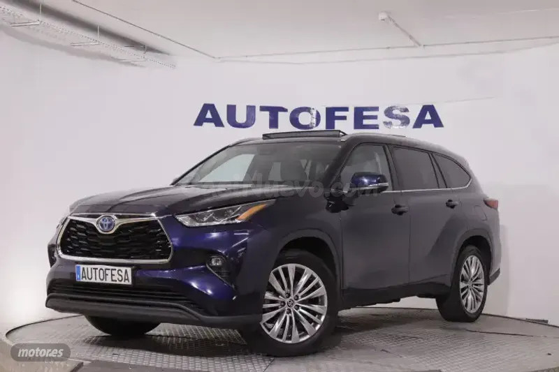 Toyota Highlander híbrido Alpedrete con tecnología avanzada