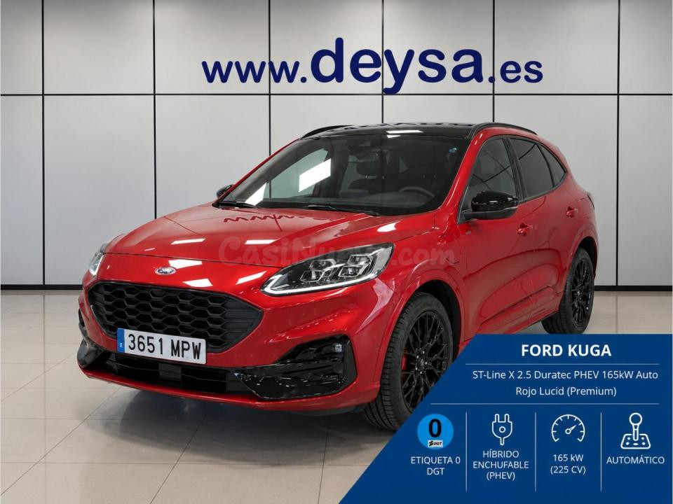 Ford Kuga Híbrido Automático Madrid - Rojo Premium