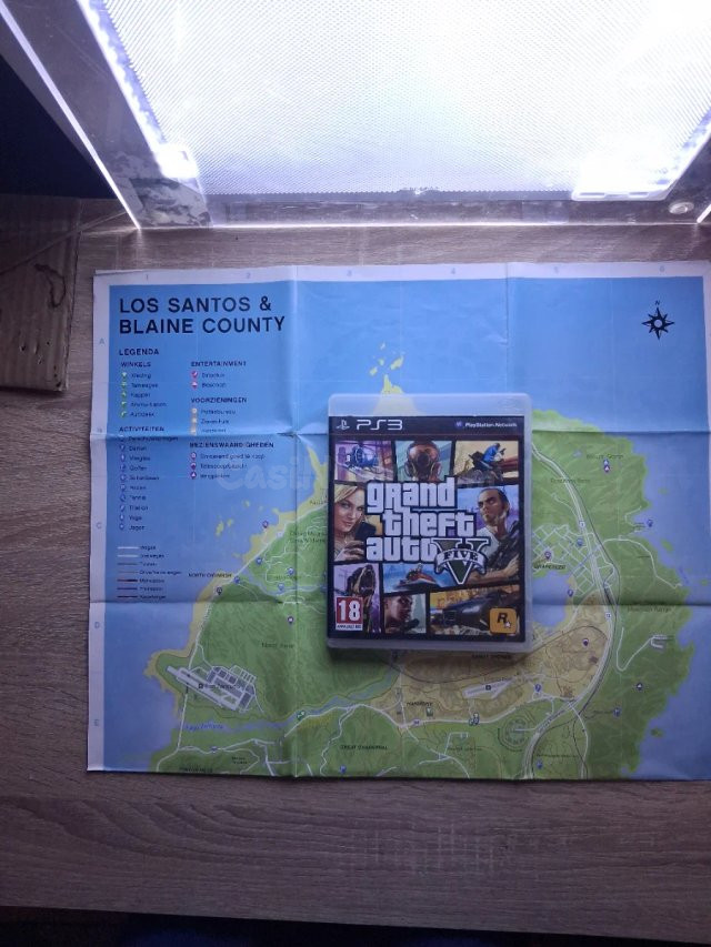GTA V PS3 con mapa completo - Móstoles (nuevo envío rápido)