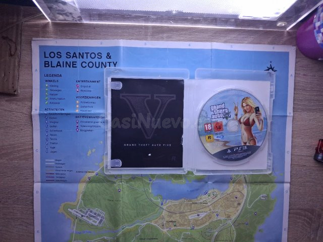 GTA V PS3 con mapa completo - Móstoles (nuevo envío rápido) - foto 2