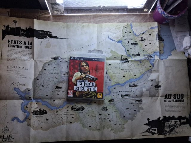 Red Dead Redemption PS3 con mapa y caja original - Móstoles - foto 2