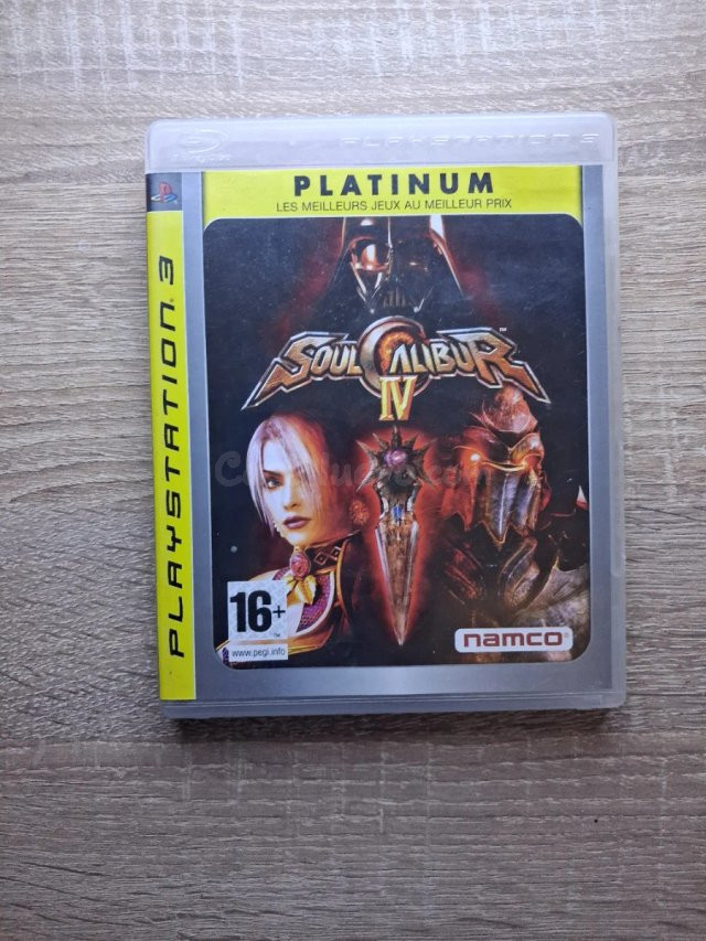 Soulcalibur IV PS3 - Edición Platinum con manual y caja original en Móstoles