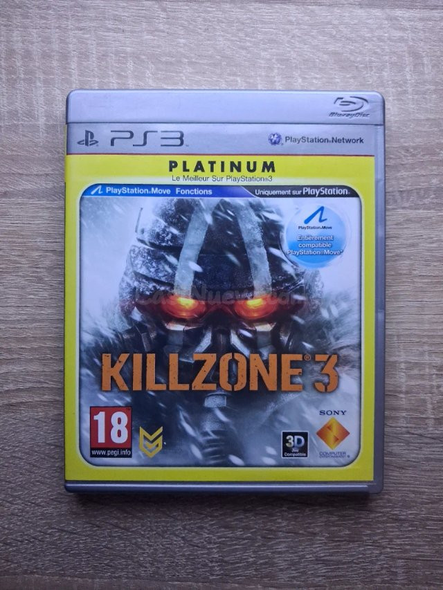 Killzone 3 PS3 - Edición Platinum con soporte 3D y Move - Móstoles