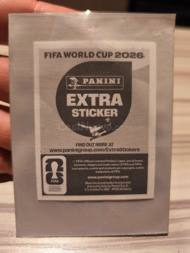 Cromo Extra Panini Mundial 2026 en Barcelona - Colección Ofi