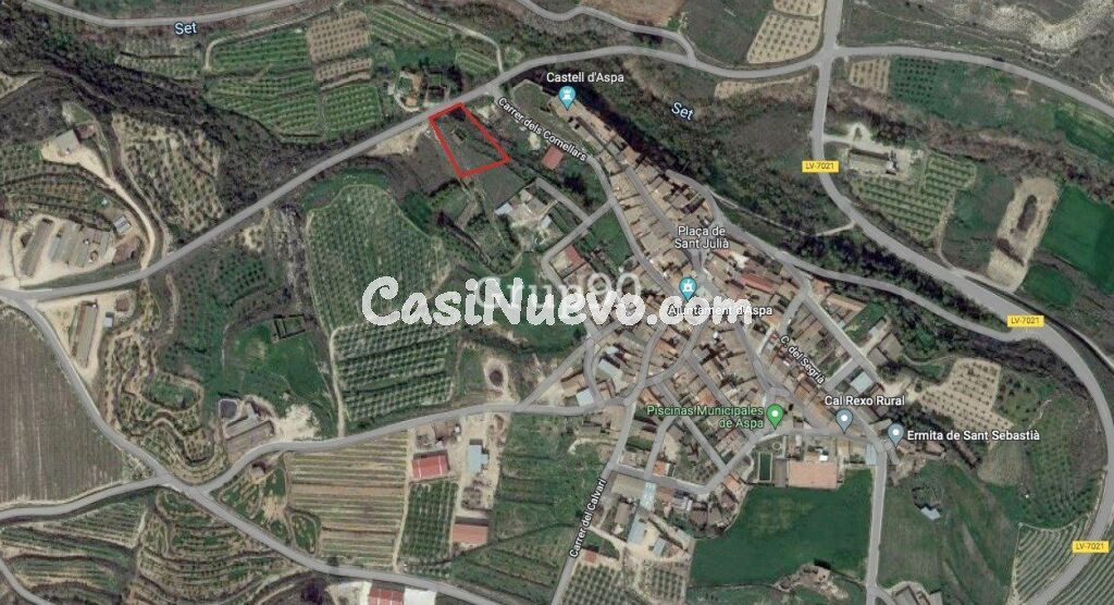 FINCA RÚSTICA + ALMACÉN EN ASPA