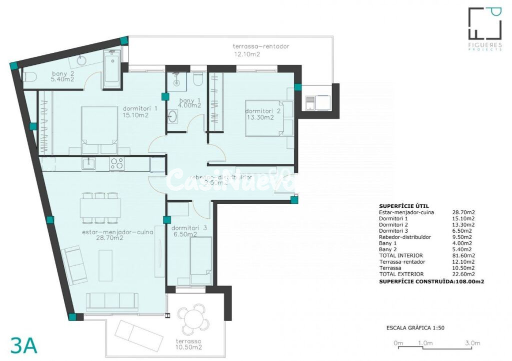 FUTURA PROMOCIÓN DE VIVIENDAS EN LA BORDETA. EDIFICIO ESPIGOL.