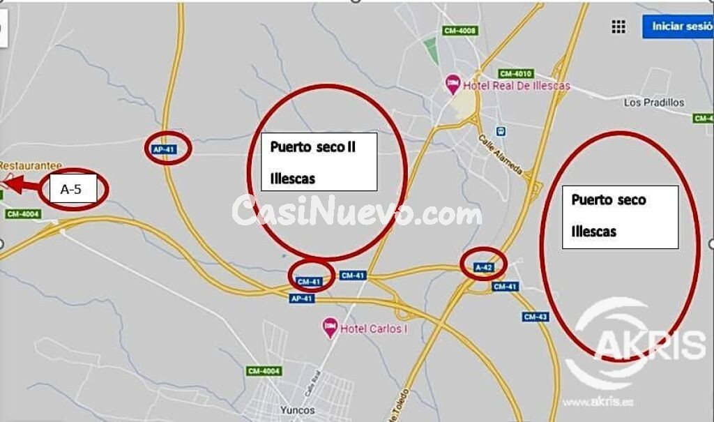 TERRENO INDUSTRIAL junto a Illescas y puerto seco II
