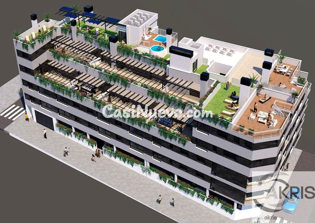 Apartamentos de 3 dormitorios en el Edificio Marqués