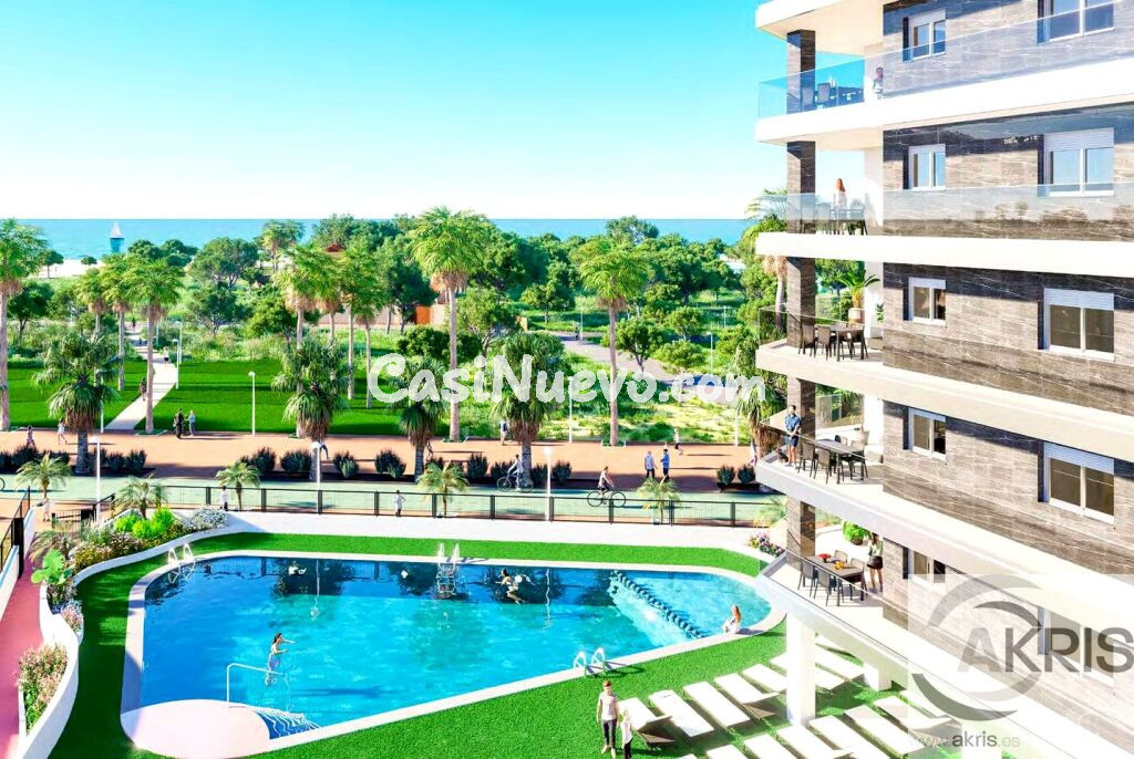 Apartamentos de 3 habitaciones en Cabanes, Edificio Amanecer