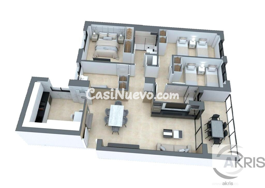 Apartamentos de 4 dormitorios en el Edificio Panorama