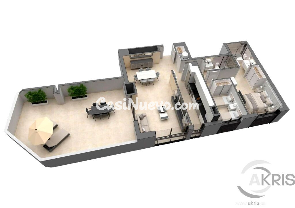 Apartamentos de 2 dormitorios en el Edificio Panorama