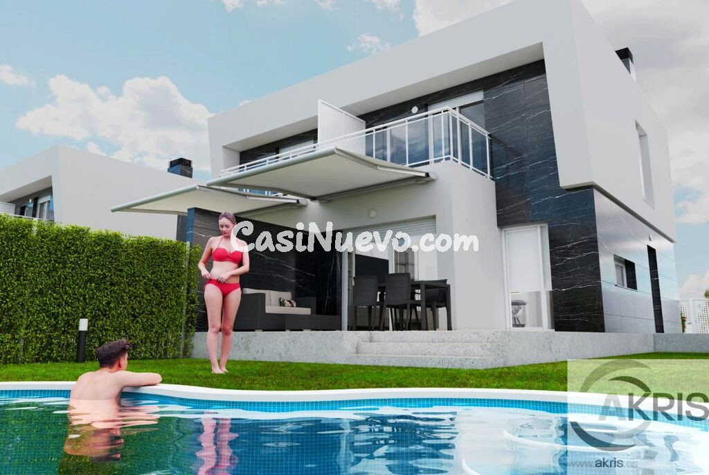 Chalets pareados de 4 habitaciones en Playa Torre la Sal