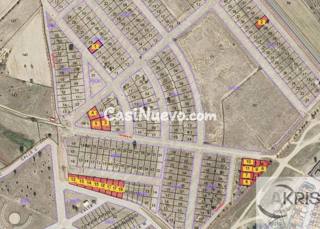 VENTA 19 PARCELAS EN LAS VENTAS DE RETAMOSA **PASAR PROPUESTA COMPRA**