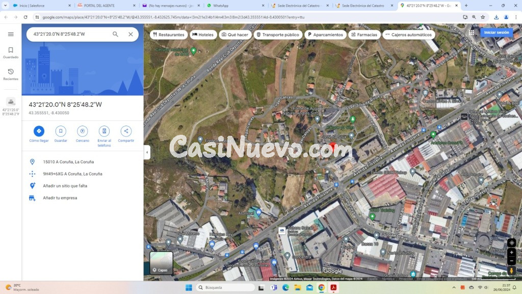 Suelo urbanizable en Venta en A Coruña La Coruña LA GRELA