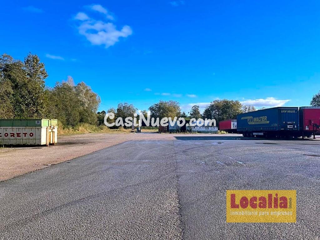 Alquiler de parcela para aparcamiento de camiones