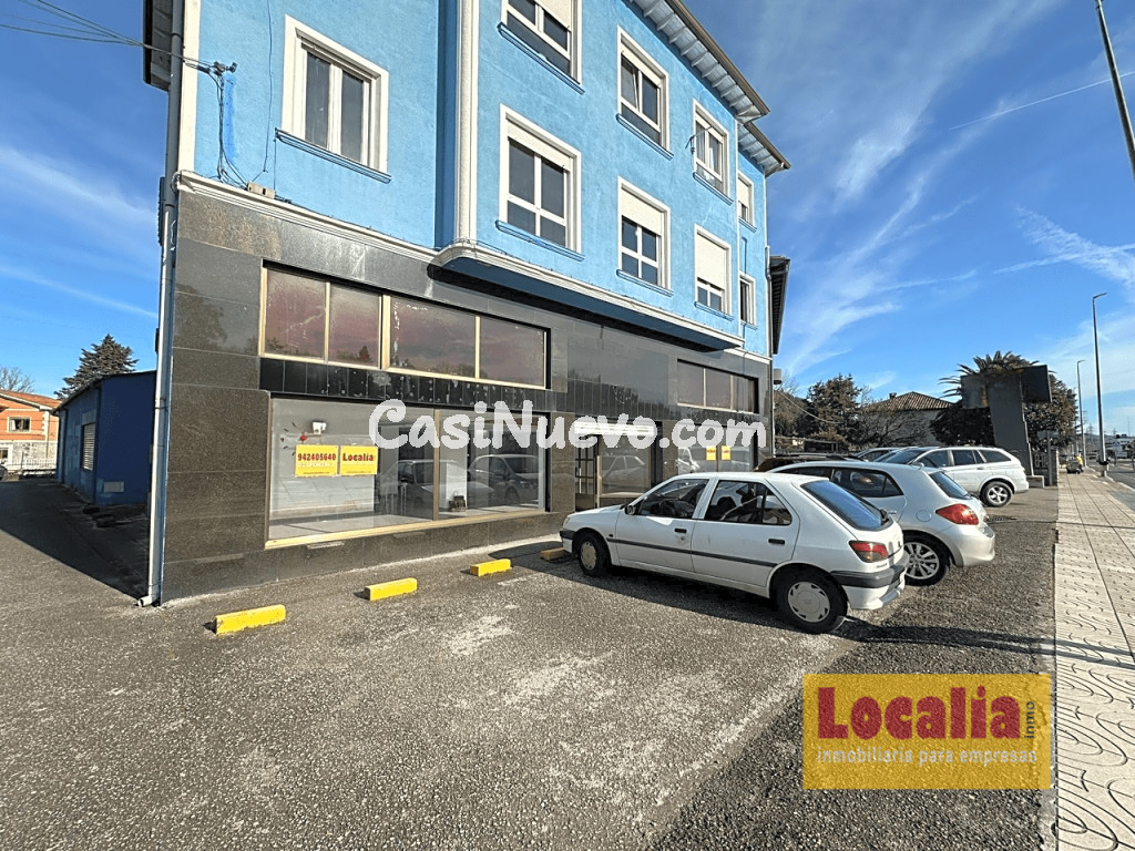 Local comercial unido a nave en Puente San Miguel