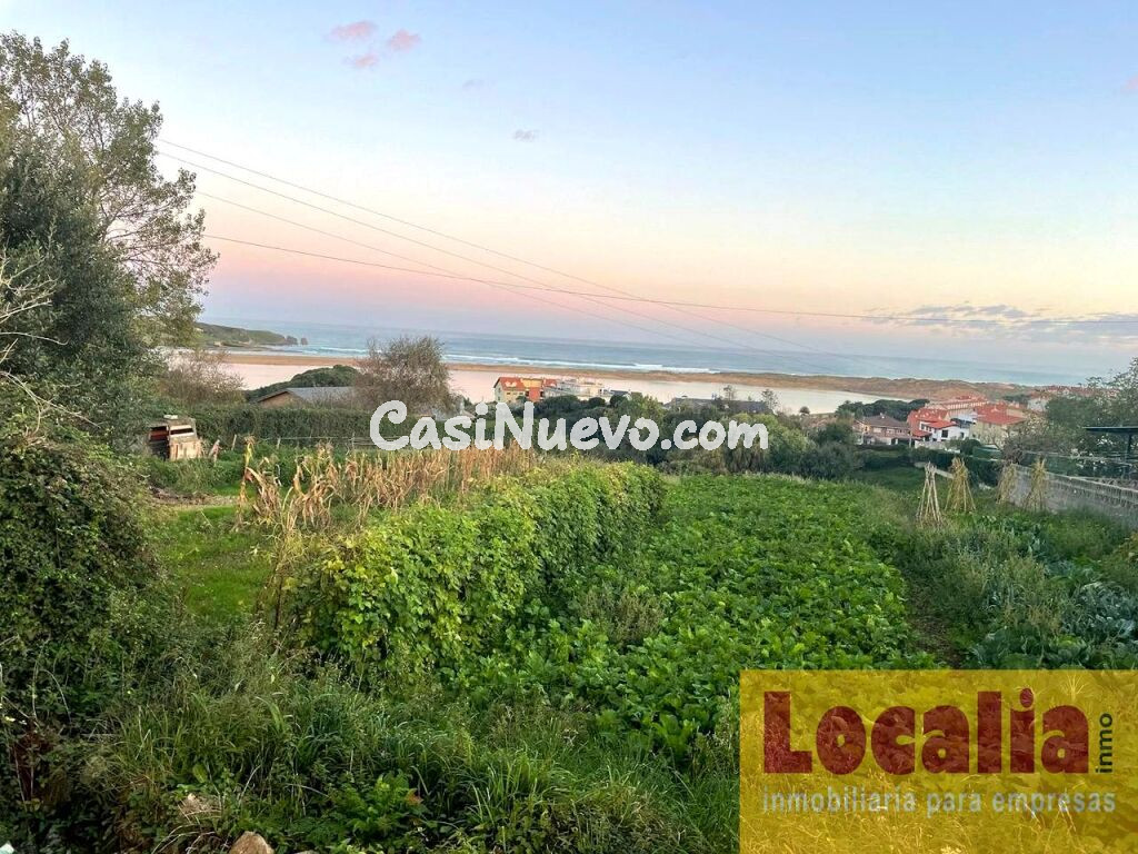 Espectacular suelo con vista al mar en Mogro.