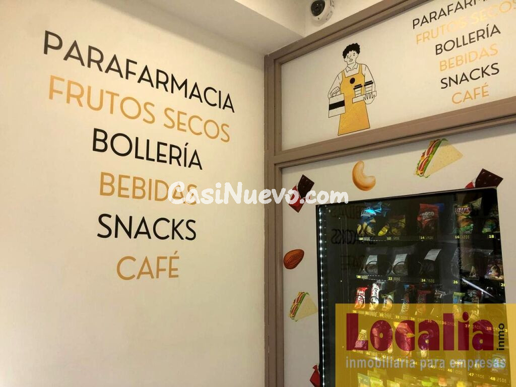 Local con negocio en funcionamiento en Santander.