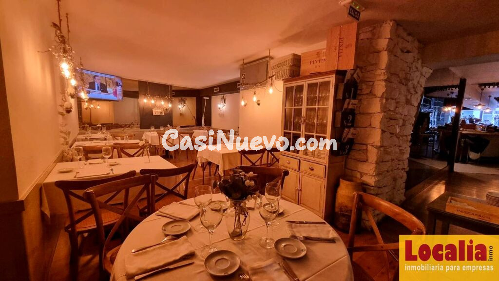 Emblemático restaurante en venta en Torrelavega.