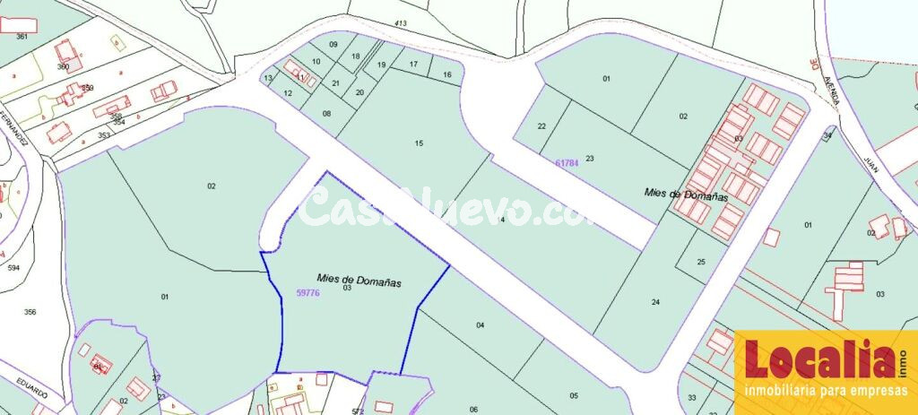 SUELO URBANO CONSOLIDADO PARCELA 19 MAOÑO