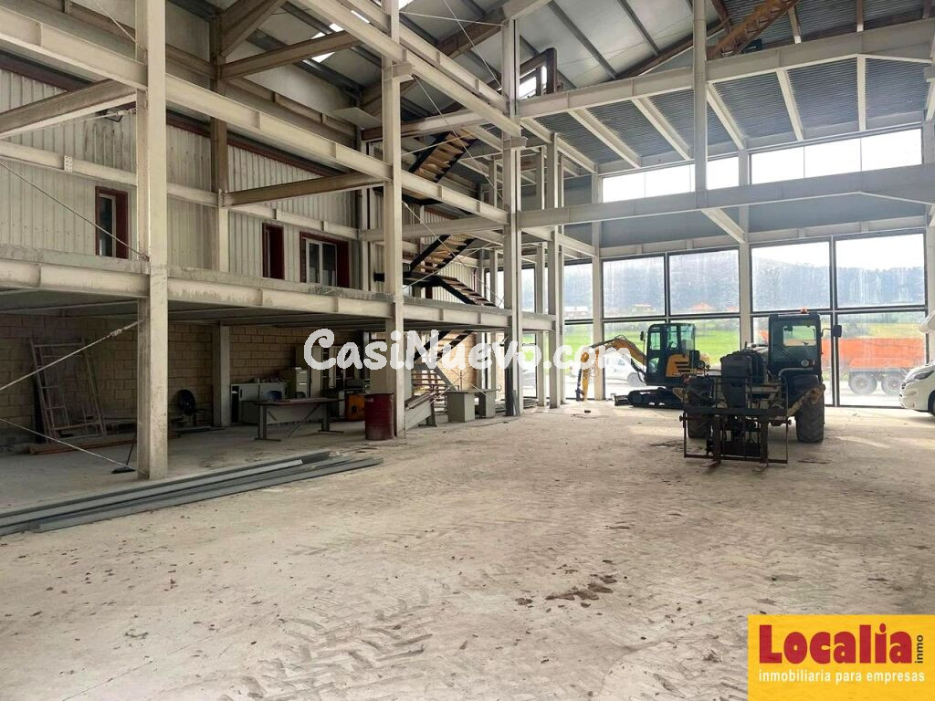 Amplia nave con campa en alquiler. Gajano.