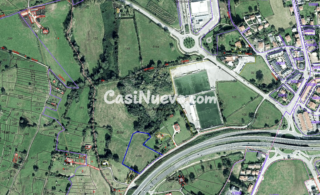 Suelos urbanizables en Tanos, Torrelavega